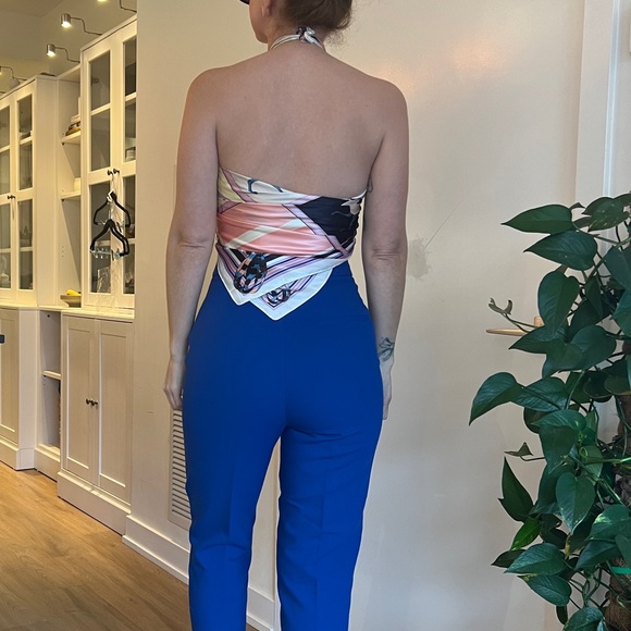 Satin Scarf Top XL Horse Printed Scarf 36” (91cm) x 36” (91cm) - Picture 5 of 7